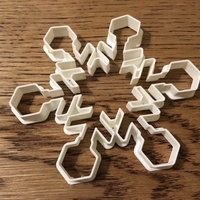 Customizable Snowflake Cookie Cutters - Thumbnail 10