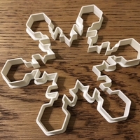 Customizable Snowflake Cookie Cutters - Thumbnail 18