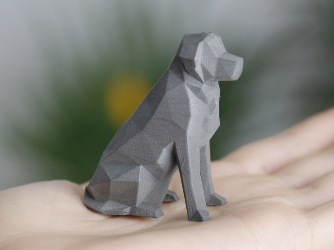 Low Poly Dog - Beto