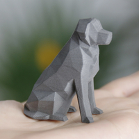 Small Low Poly Dog - Beto 3D Printing 156240