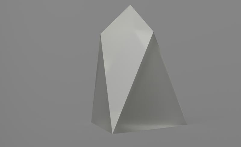 EOS geometric figure without logo