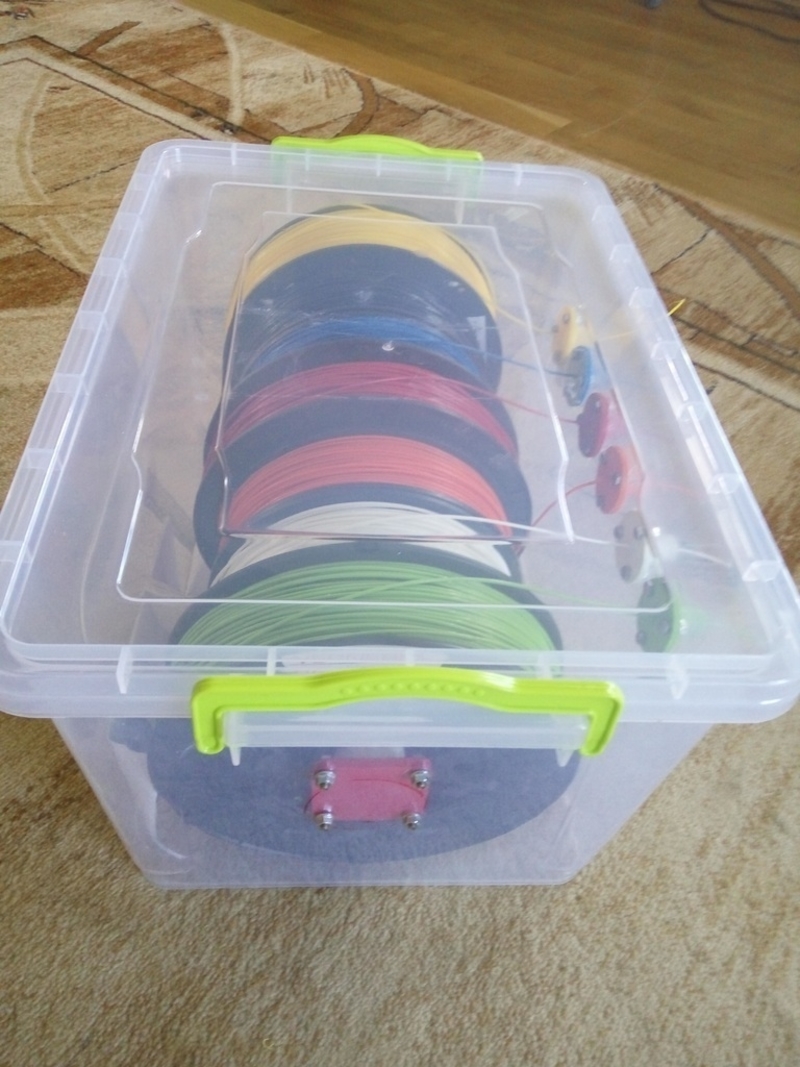 Replacing for "IKEA Samla - Filament enclosure with passages"
