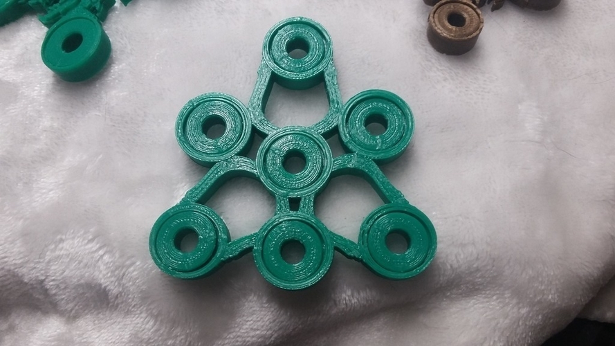 7 Bearing Spinner 3D Print 156310