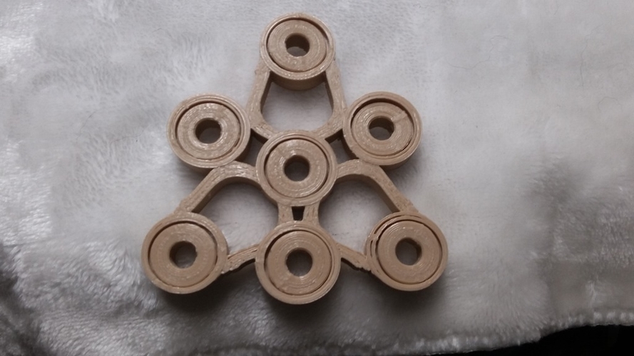 7 Bearing Spinner 3D Print 156311