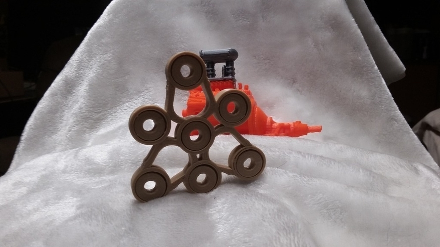 7 Bearing Spinner 3D Print 156312