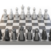 Low Poly Chess Set - Thumbnail 5