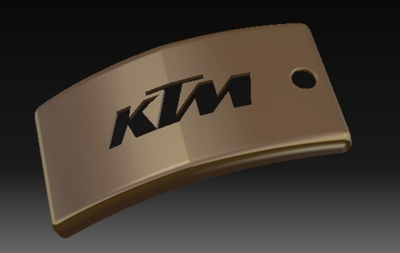 KTM  Keychain 3D Print 156373