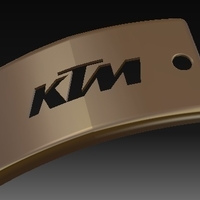 KTM  Keychain - Thumbnail 1