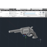 Small hand gun 3D Printing 156385