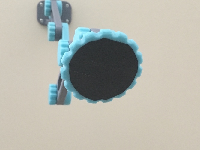 Articulating, Wall-Mounted, Magnetic Phone Mount 3D Print 156413