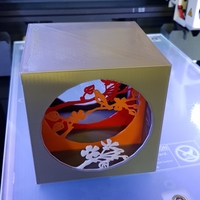 Shadow box with bird - Thumbnail 4