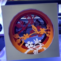 Shadow box with bird - Thumbnail 6