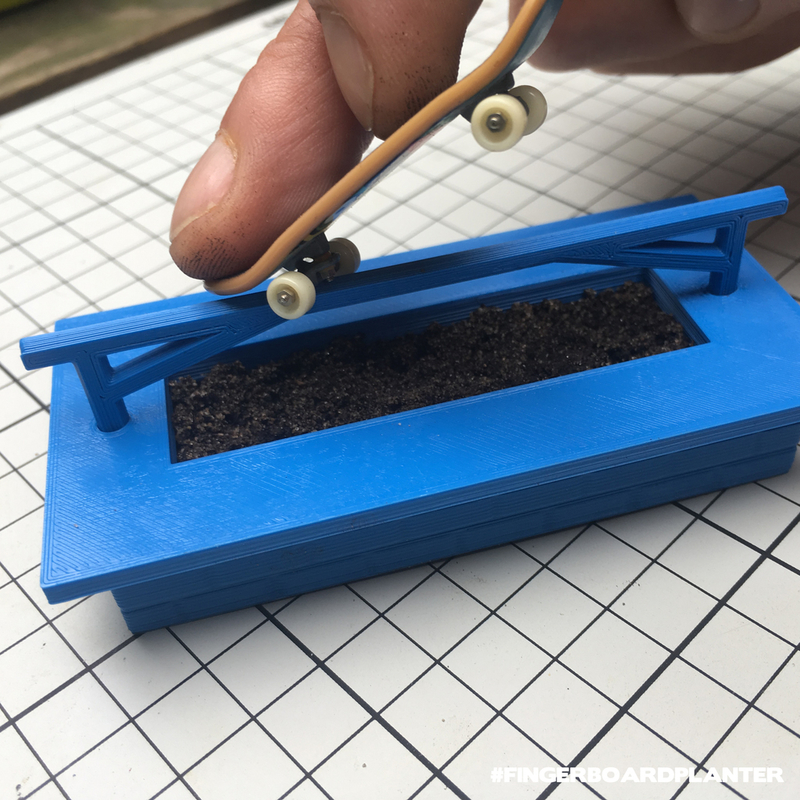 Modular Fingerboard Ramp & Planter