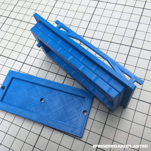 Modular Fingerboard Ramp & Planter 3D Print 156437
