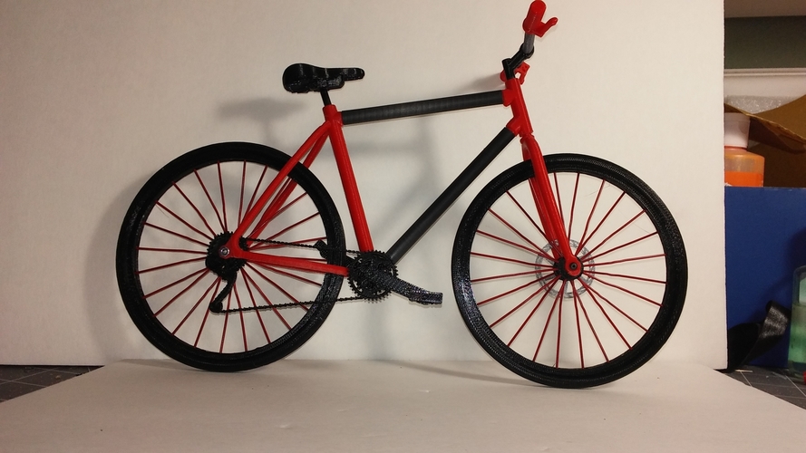 Single Bicycle 3D Print 156441