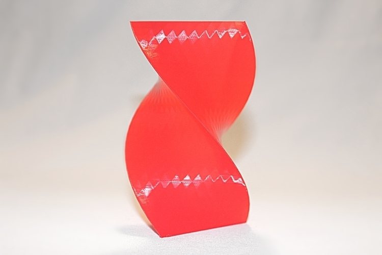 Triangle spiral vase 3D Print 156461