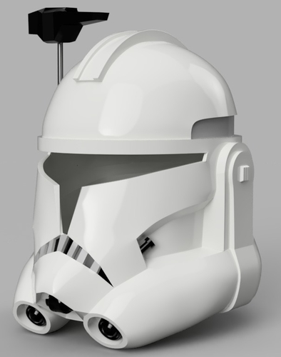 Captain Rex's Helmet Phase 2 (Star Wars) 3D Print 156464