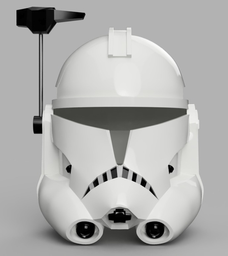 Captain Rex's Helmet Phase 2 (Star Wars) 3D Print 156465