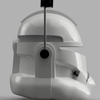 Captain Rex's Helmet Phase 2 (Star Wars) - Thumbnail 3