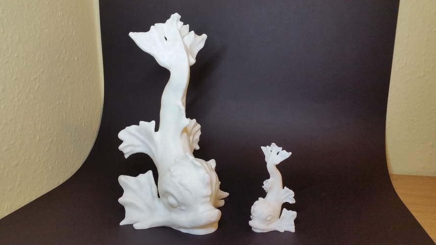 Thames Dolphin Lamp Standard 3D Print 156481