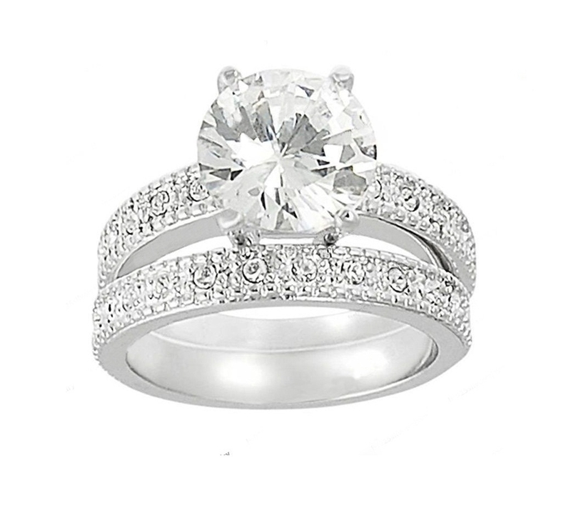 Jewelry 3D CAD File For Bridal Ring Set