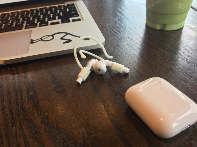 Apple AirPods Ear Clips 3D Print 156602