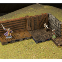 OpenLOCK Tile Samples Dirt Shanty Stone Log Walls and Floors - Thumbnail 8
