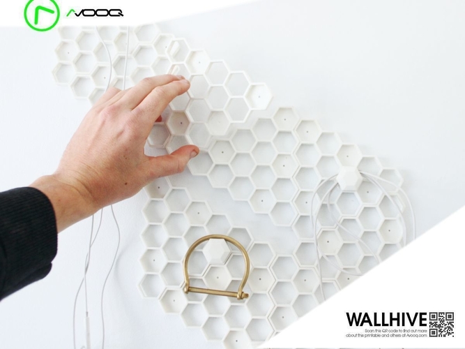 Wallhive | Modular Wall Storage System 3D Print 156724
