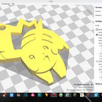 Small Pikachu Key Chain 3D Printing 156730