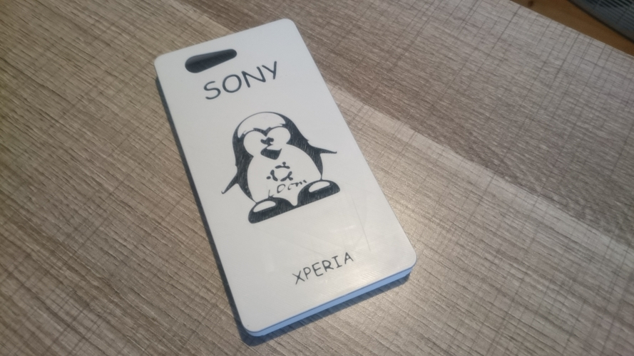 COQUE SONY Z3 COMPACT 3D Print 156740