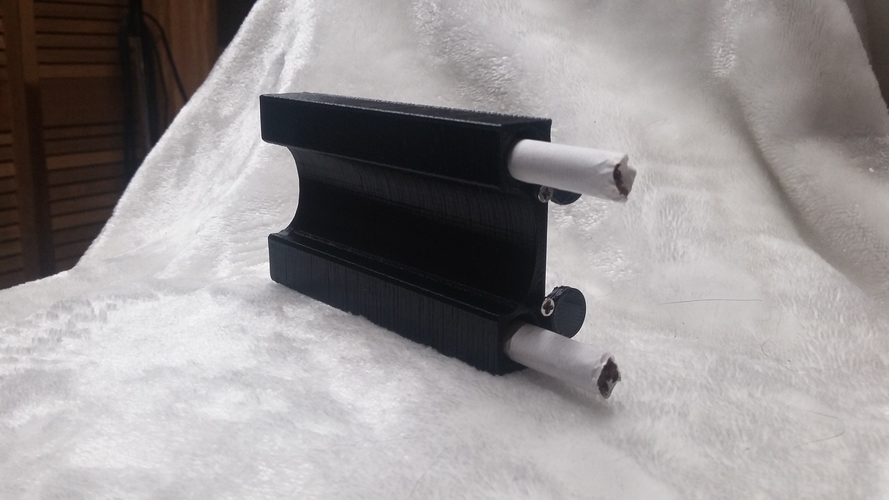 Lighter & 2 Smokes Case 3D Print 156892