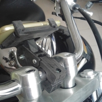 Mobile phone support for motorbike (NOT WATERPROOF!) - Thumbnail 3