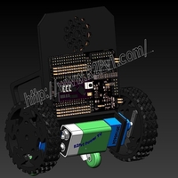 miniWheelChairBot3 - Thumbnail 3