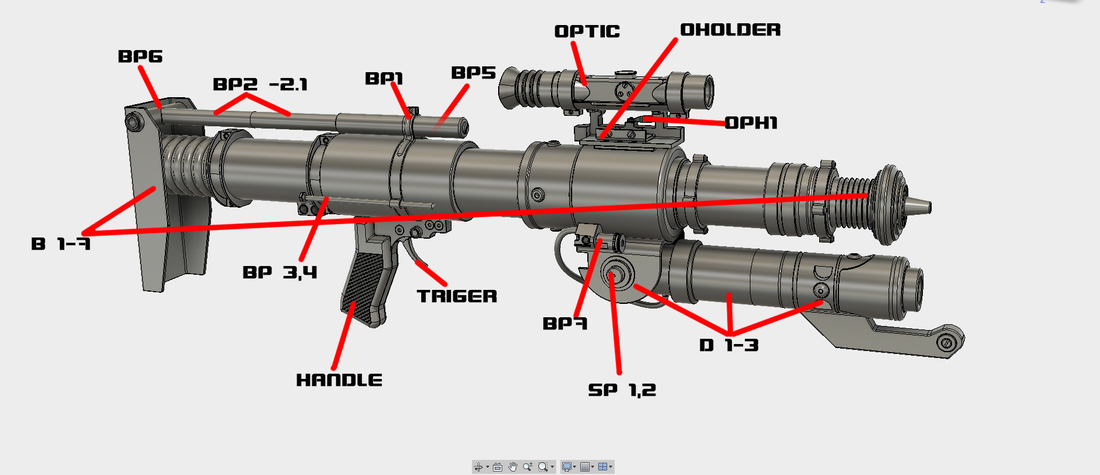 CJ-9 Bo Rifle 3D Print 156908