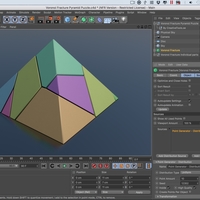 Voronoi Fracture Print-in-Place Pyramid Puzzle - Thumbnail 1