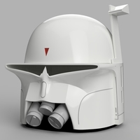 Small Boba Fett Concept Helmet (Star Wars) 3D Printing 156937