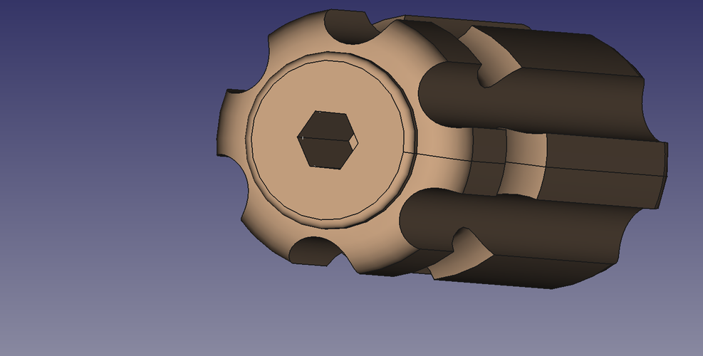 Screwdriver handle 3D Print 157081