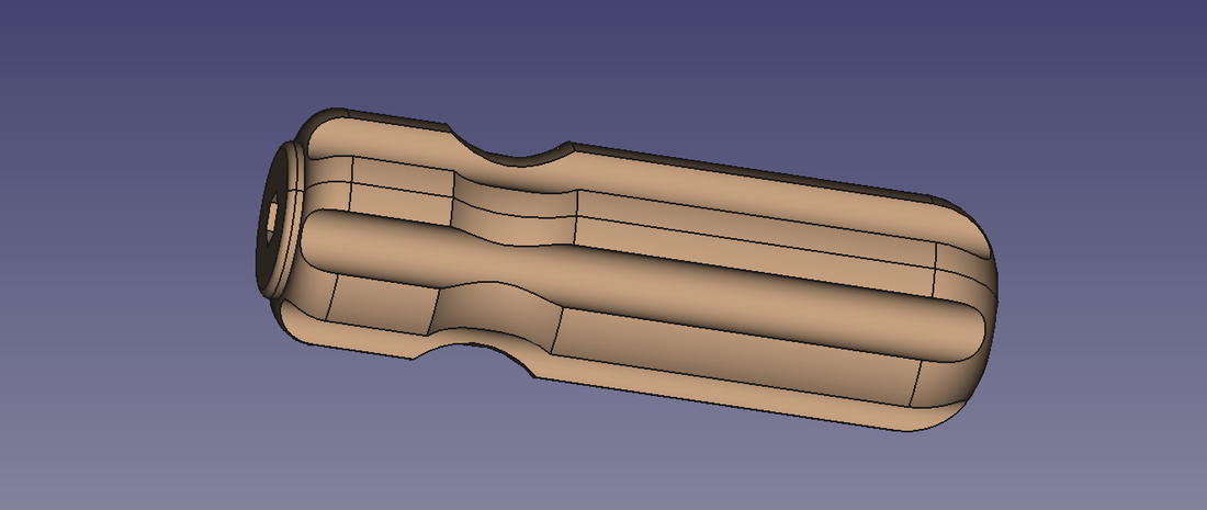 Screwdriver handle 3D Print 157082