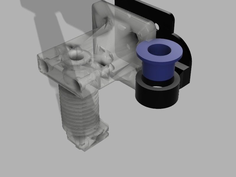 Inductive sensor adapter for Prusa i3 