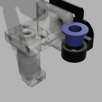 Small Inductive sensor adapter for Prusa i3  3D Printing 157143