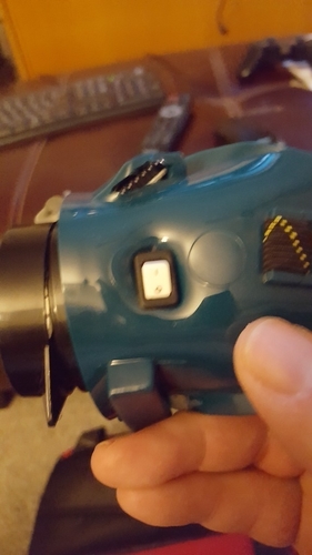 3D Printed NeoPixel Goggle Mount by bret | Pinshape