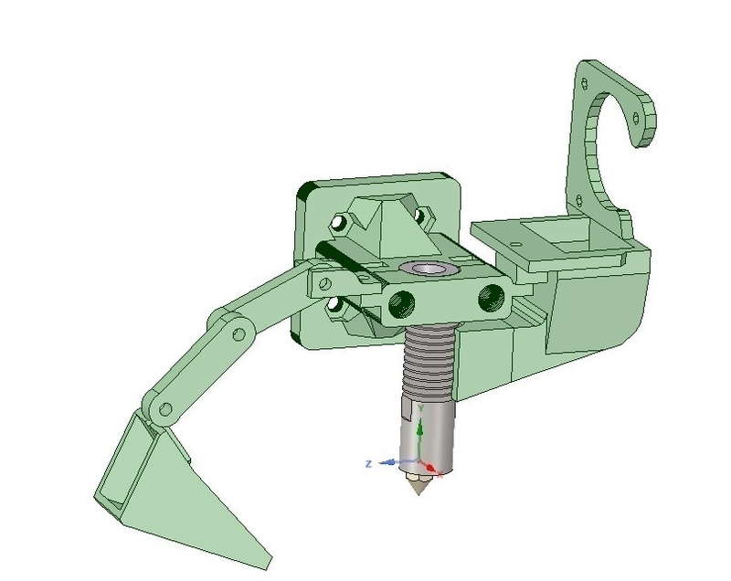 Prusa i3 Pico hot end with Blower Fans