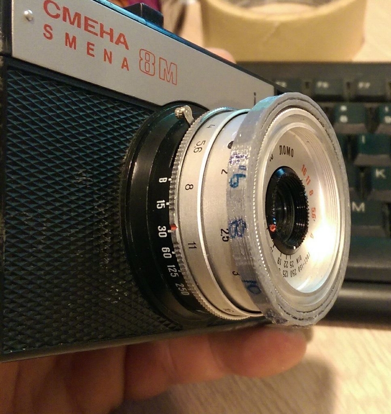 Slip on Ring for CMEHA 80 to show focus as feet instead of Meter