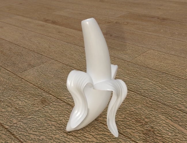 Bannana Vase 3D Print 15723