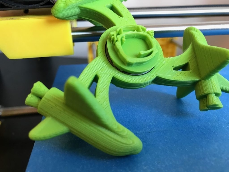 Space Rocket Fidget Spinner