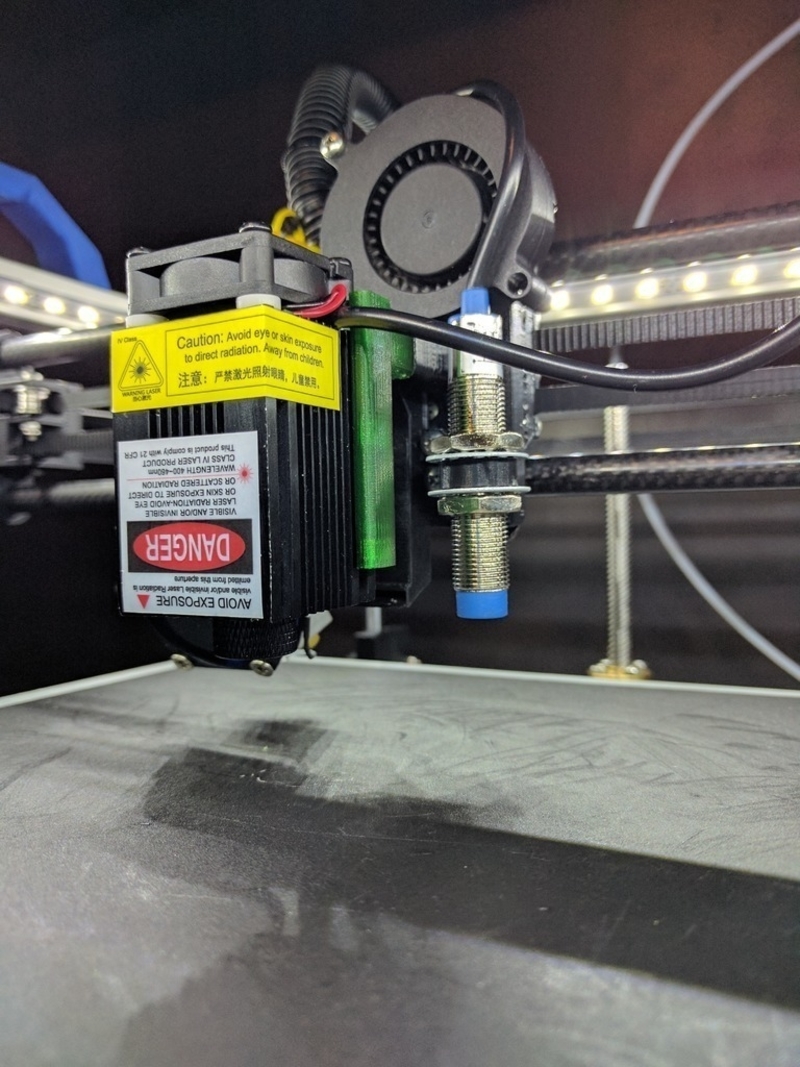 Hypercube E3D Laser Mount