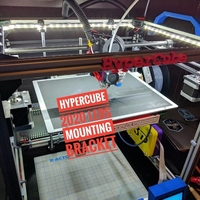 Small Hypercube 2020 LED mounting brackets 3D Printing 157271