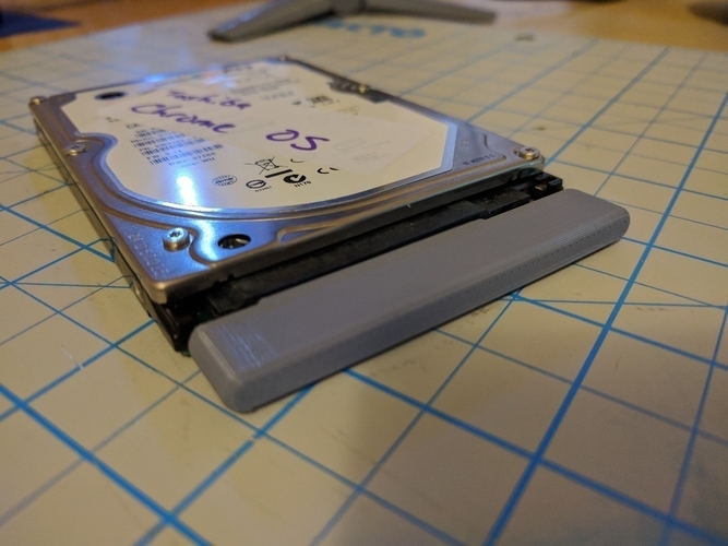 SATA Protective Cover for 2.5" HDD 3D Print 157276