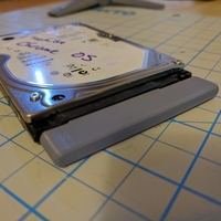 Small SATA Protective Cover for 2.5" HDD 3D Printing 157276