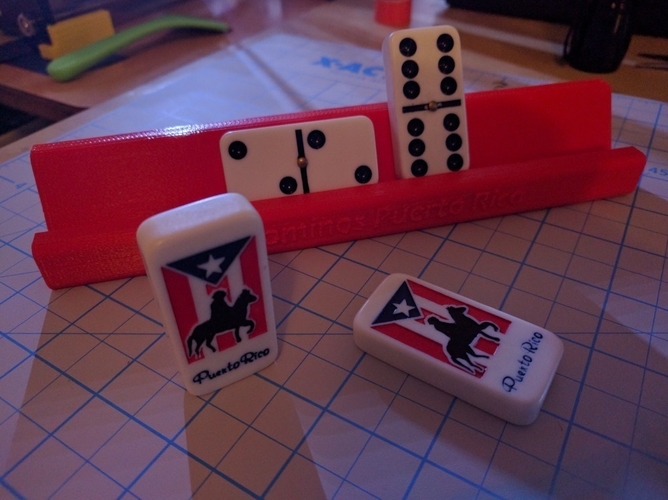 Domino Stand - Puerto Rico 3D Print 157289